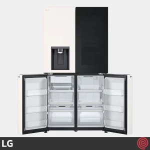ساید بای ساید 24 فوت ال جی مدل LG GC-X24FFC7R | رنگ بژ