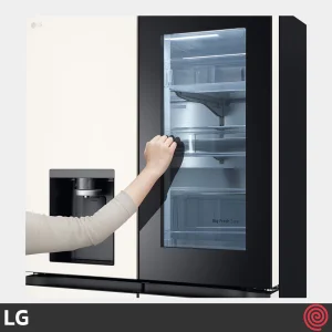 ساید بای ساید 24 فوت ال جی مدل LG GC-X24FFC7R | رنگ بژ