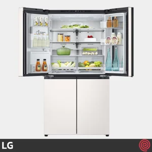 یخچال و فریزر ساید بای ساید 24 فوت ال جی مدل LG GC-X24FFC7R | رنگ بژ