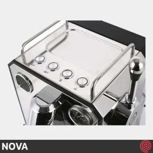 اسپرسو ساز نوا مدل NOVA NCM-168EXPC | رنگ استیل با فشار 15 بار