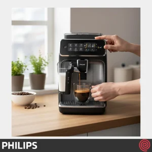 اسپرسو ساز فیلیپس مدل Philips EP3246 | رنگ مشکی با فشار 15 بار