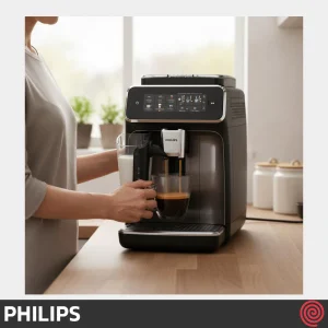 اسپرسو ساز فیلیپس مدل Philips EP3347 | رنگ مشکی با فشار 15 بار