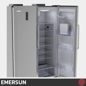 یخچال و فریزر دوقلو 30 فوت امرسان مدل EMERSUN R15H-F15H | رنگ تیتانیوم