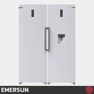 یخچال و فریزر دوقلو 40 فوت امرسان مدل EMERSUN DIAMOND R20H-F20H | رنگ سفید