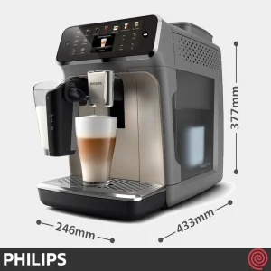 اسپرسو ساز فیلیپس مدل Philips EP4446 | رنگ مشکی با فشار 15 بار
