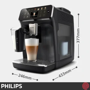 اسپرسو ساز فیلیپس مدل Philips EP4441 | رنگ مشکی با فشار 15 بار