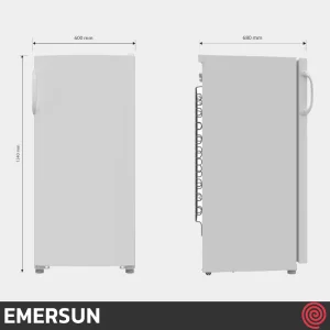 یخچال تک 10 فوت امرسان مدل EMERSUN R10M
