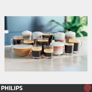 اسپرسو ساز فیلیپس مدل Philips EP5543 | رنگ سفید با فشار 15 بار