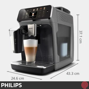 اسپرسو ساز فیلیپس مدل Philips EP5544/50 | رنگ خاکستری با فشار 15 بار