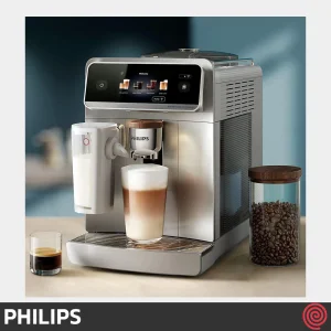 اسپرسو ساز فیلیپس مدل Philips EP8757 | رنگ نقره ای با فشار 15 بار