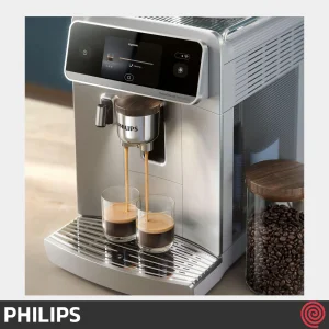 اسپرسو ساز فیلیپس مدل Philips EP8757 | رنگ نقره ای با فشار 15 بار