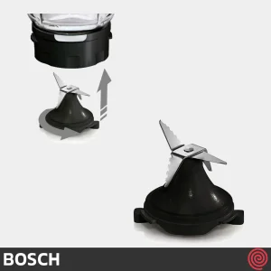 مخلوط کن چند کاره بوش مدل Bosch MMB33G5BGB | با توان 600 وات
