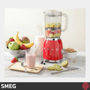 مخلوط کن تک کاره اسمگ مدل Smeg BLF01RD | رنگ قرمز با توان 800 وات