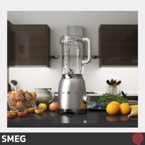 مخلوط کن تک کاره اسمگ مدل Smeg BLF01SV | رنگ نقره ای با توان 800 وات