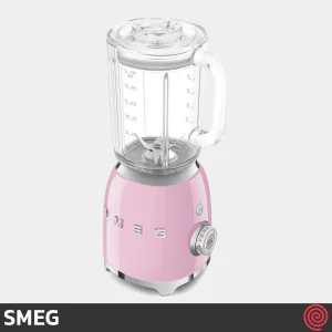 مخلوط کن تک کاره اسمگ مدل Smeg BLF03PK | رنگ صورتی با توان 800 وات