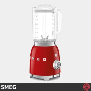 مخلوط کن تک کاره اسمگ مدل Smeg BLF03RD | رنگ قرمز با توان 800 وات