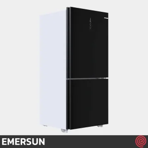 یخچال فریزر 27 فوت فریزر پایین امرسان مدل EMERSUN CB27W4 | الگانت با درب شیشه ای