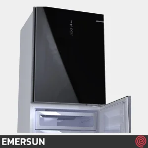 یخچال فریزر 27 فوت فریزر پایین امرسان مدل EMERSUN CB27W4 | الگانت با درب شیشه ای