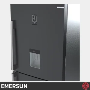 یخچال فریزر 27 فوت فریزر پایین امرسان مدل EMERSUN CB27W2 | رنگ تیتانیوم
