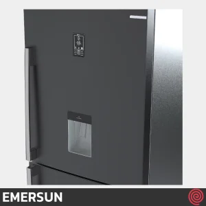 یخچال فریزر 27 فوت فریزر پایین امرسان مدل EMERSUN CB27W2 | رنگ تیتانیوم