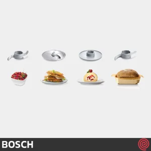 غذاساز 20 کاره بوش مدل Bosch MCM3100W | رنگ سفید با توان 700 وات