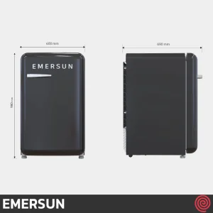 یخچال تک 7 فوت امرسان مدل EMERSUN R7CLA | رنگ مشکی