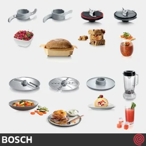 غذاساز 50 کاره بوش مدل Bosch MCM3501M | رنگ مشکی با توان 800 وات