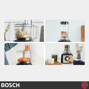 غذاساز 50 کاره بوش مدل Bosch MCM3501M | رنگ مشکی با توان 800 وات