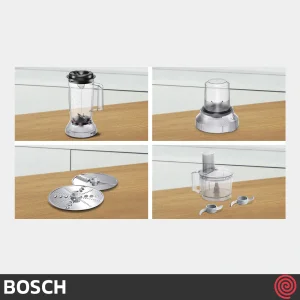 غذاساز 50 کاره بوش مدل Bosch MCM3501M | رنگ مشکی با توان 800 وات