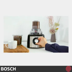 غذاساز 50 کاره بوش مدل Bosch MCM3PM386 | رنگ مشکی با توان 900 وات