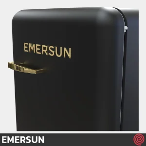 یخچال تک 10 فوت امرسان مدل EMERSUN Onyx R10CLAO | اونیکس رنگ مشکی