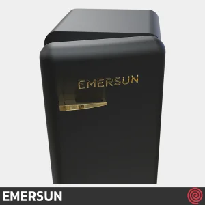 یخچال تک 10 فوت امرسان مدل EMERSUN Onyx R10CLAO | اونیکس رنگ مشکی