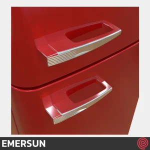 یخچال فریزر 16 فوت فریزر بالا امرسان مدل EMERSUN Classic CB16CLA | رنگ قرمز