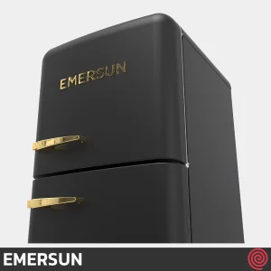 یخچال فریزر 16 فوت فریزر بالا امرسان مدل EMERSUN Onyx CB16CLAO | اونیکس رنگ مشکی