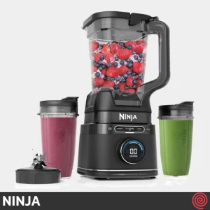 مخلوط کن چند کاره نینجا مدل Ninja TB301 | رنگ مشکی با توان 1200 وات