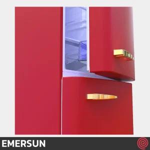 یخچال فریزر 20 فوت فریزر پایین امرسان مدل EMERSUN Onyx CB46CLA | رنگ قرمز