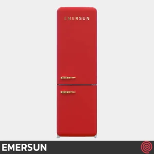 یخچال فریزر 20 فوت فریزر پایین امرسان مدل EMERSUN Onyx CB46CLA | اونیکس رنگ قرمز