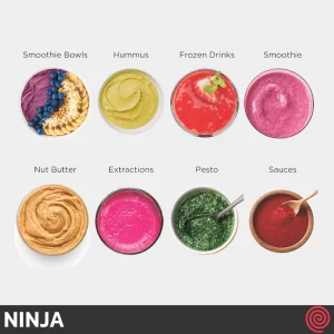 مخلوط کن تک کاره نینجا مدل Ninja TB201 | رنگ استیل با توان 1800 وات
