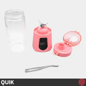 شیکر شارژی کوییک مدل Quik GS-Q5-174941 | رنگ صورتی با توان 120 وات
