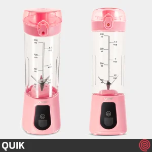 شیکر شارژی کوییک مدل Quik GS-Q5-174941 | رنگ صورتی با توان 120 وات