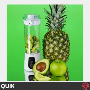 شیکر شارژی کوییک مدل Quik GS-Q5-174941 | رنگ سفید با توان 120 وات