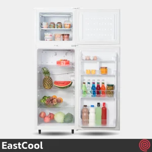 یخچال فریزر 12 فوت فریزر بالا ایستکول مدل EastCool TM-96200-DC | رنگ سفید