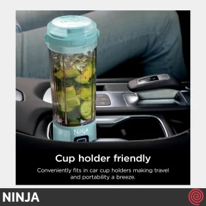شیکر شارژی نینجا مدل Ninja BC151AQ | با رنگ آبی فیروزه ای