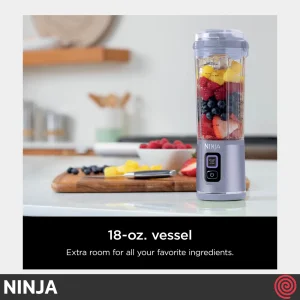 شیکر شارژی نینجا مدل Ninja BC151LD | با رنگ بنفش کمرنگ
