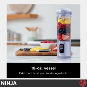 شیکر شارژی نینجا مدل Ninja BC151ML | با رنگ بنفش ملایم