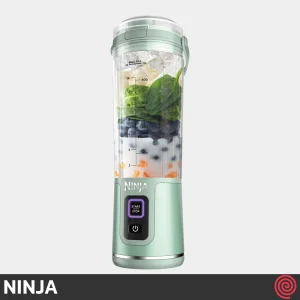 شیکر شارژی نینجا مدل Ninja Blast BC151MT | رنگ نعنایی، قابل حمل با باتری 7.4 ولت