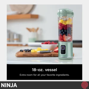 شیکر شارژی نینجا مدل Ninja BC151MT | با رنگ نعنایی