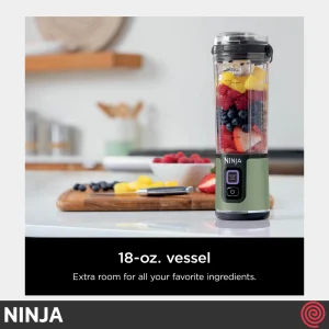 شیکر شارژی نینجا مدل Ninja BC151OG | با رنگ سبز زیتونی متالیک