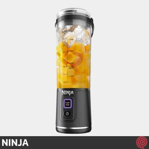 شیکر شارژی نینجا مدل Ninja Blast BC151MB | رنگ مشکی متالیک، قابل حمل با باتری 7.4 ولت