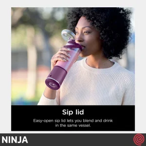 شیکر شارژی نینجا مدل Ninja BC151PR | با رنگ بنفش تیره